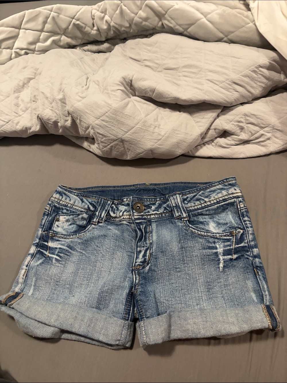Vintage Candies Blue Denim Shorts